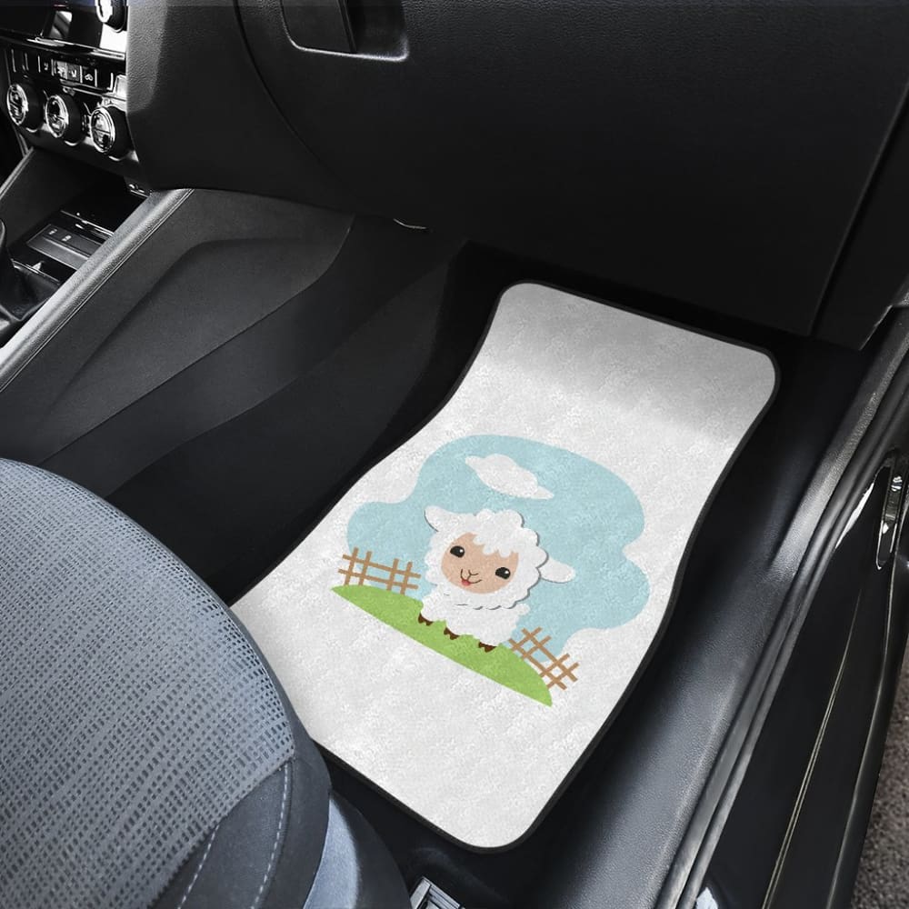 Cute Sheep For Sheep And Farm Lovers Car Floor Mats 212101 - YourCarButBetter