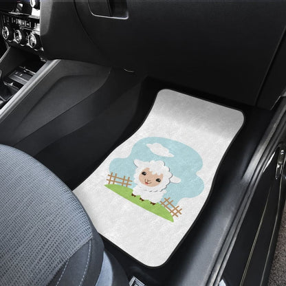 Cute Sheep For Sheep And Farm Lovers Car Floor Mats 212101 - YourCarButBetter