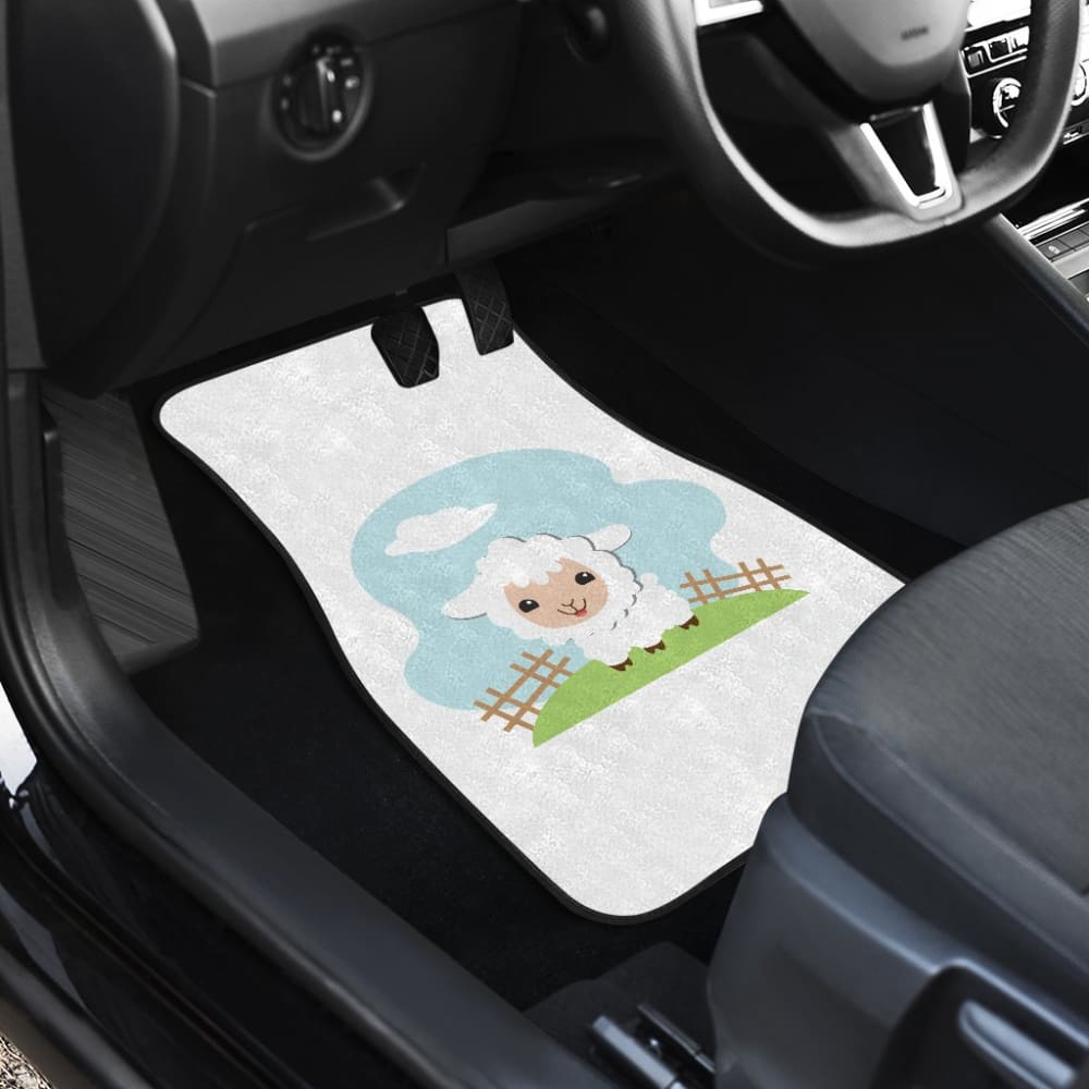 Cute Sheep For Sheep And Farm Lovers Car Floor Mats 212101 - YourCarButBetter