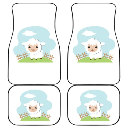 Cute Sheep For Sheep And Farm Lovers Car Floor Mats 212101 - YourCarButBetter