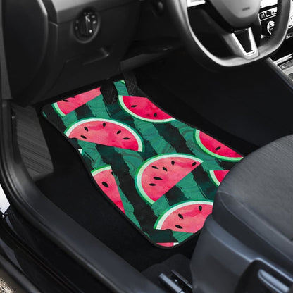 Cute Watermelon Pattern Print Amazing Gift Ideas Car Floor Mats 210507 - YourCarButBetter