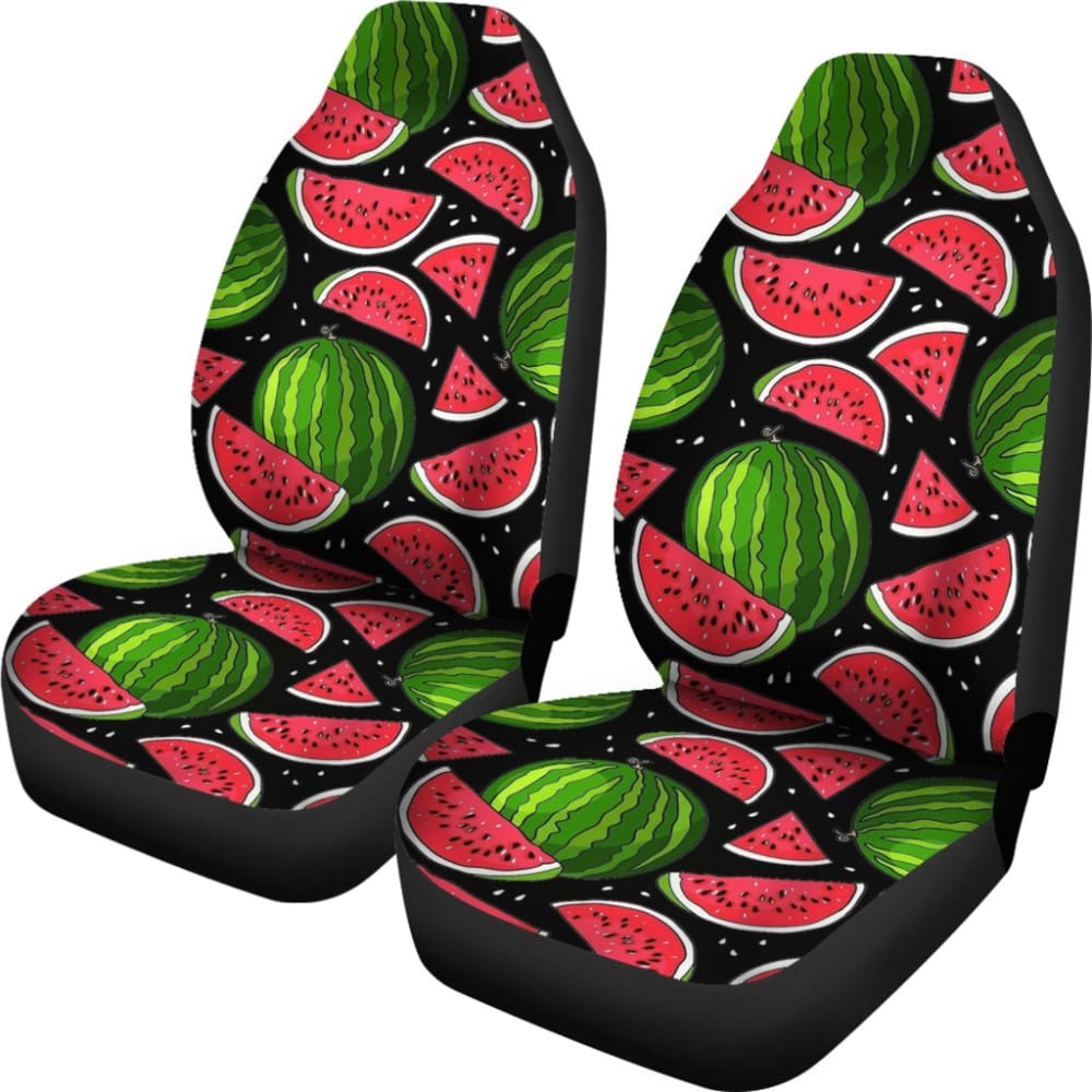 Cute Watermelon Pattern Print Car Seat Covers 212004 - YourCarButBetter