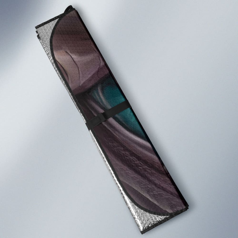 Cyan Dragon Eyes Car Auto Sun Shades 210401 - YourCarButBetter