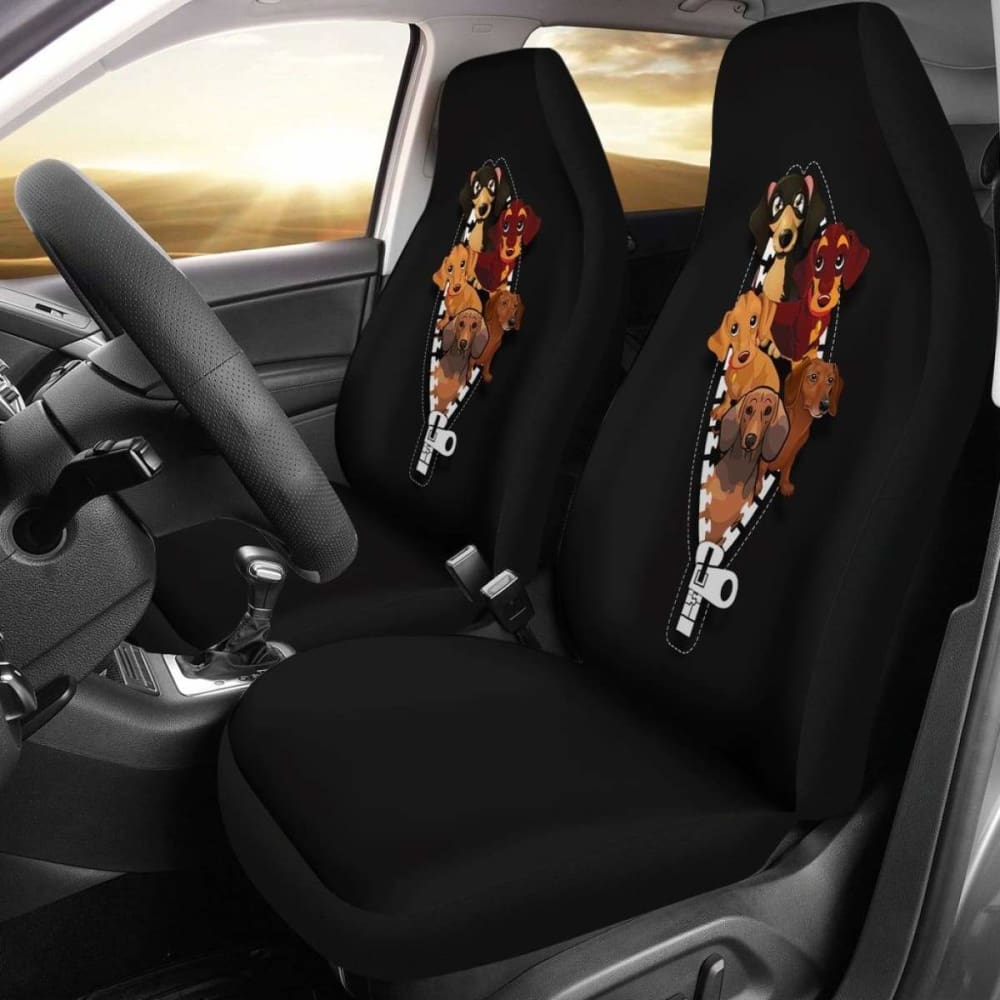 Dachshund Car Seat Covers 092813