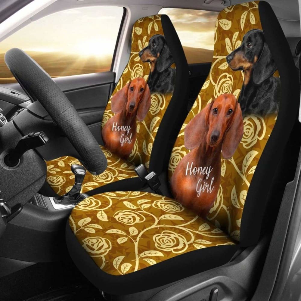 Dachshund Car Seat Covers 092813