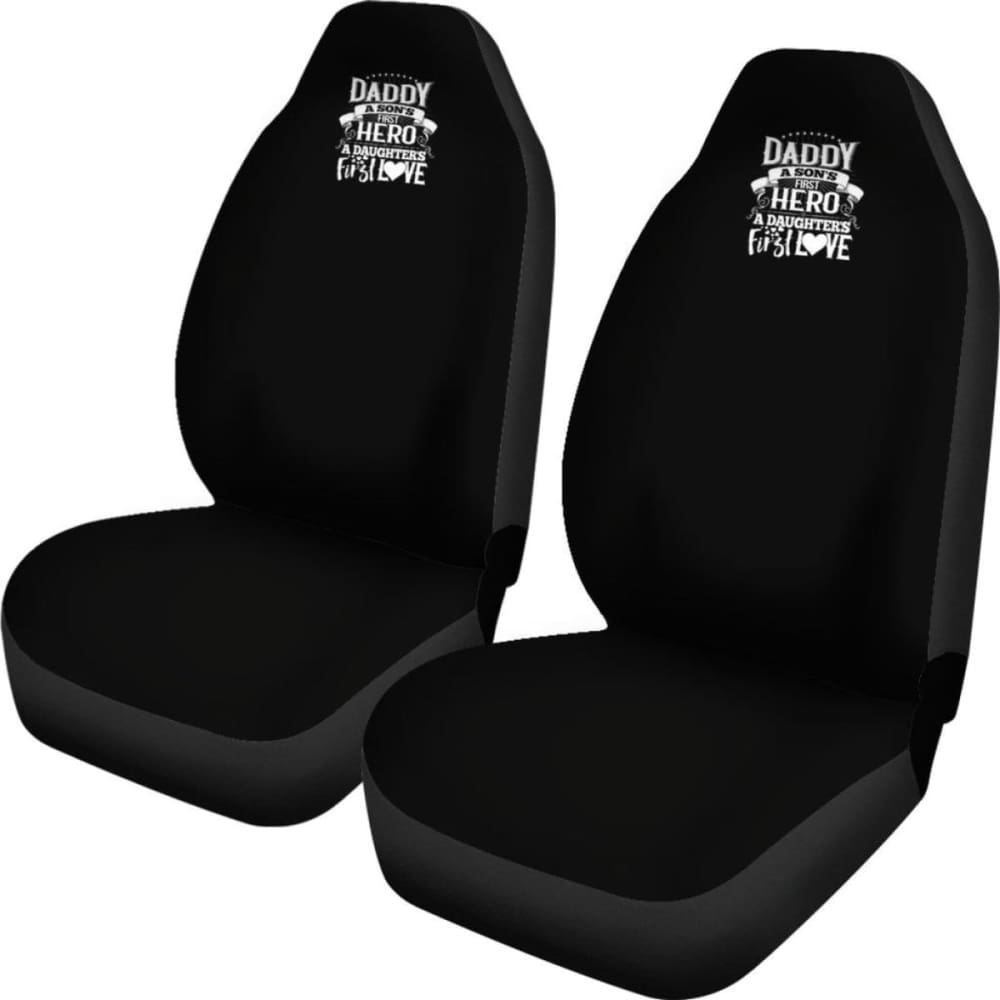 Daddy...First Hero - Car Seat Covers 174914 - YourCarButBetter
