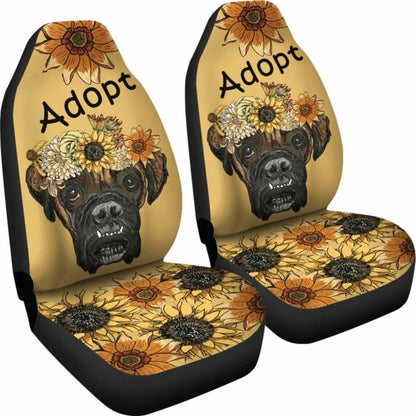 Daisy Boxer Car Seat Covers 102918 - YourCarButBetter