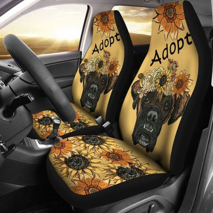 Daisy Boxer Car Seat Covers 102918 - YourCarButBetter