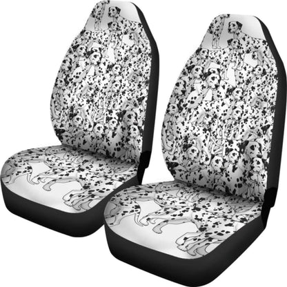 Dalmatian Car Seat Covers 051 154230 - YourCarButBetter
