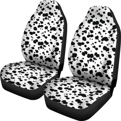 Dalmatian Dog Print Car Seat Covers Firefighter Fireman 154230 - YourCarButBetter