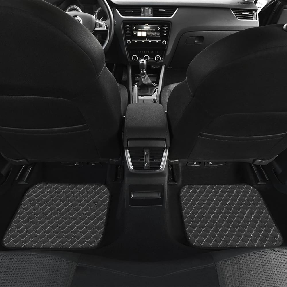 Dark Dragon Skin Scale Car Floor Mats 212703 - YourCarButBetter