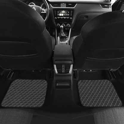 Dark Dragon Skin Scale Car Floor Mats 212703 - YourCarButBetter