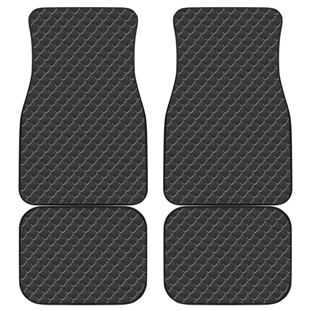 Dark Dragon Skin Scale Car Floor Mats 212703 - YourCarButBetter
