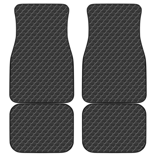 Dark Dragon Skin Scale Car Floor Mats 212703 - YourCarButBetter