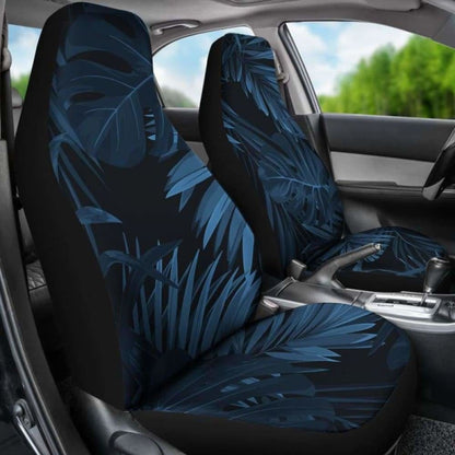 Dark Leaves Car Seat Covers 174914 - YourCarButBetter