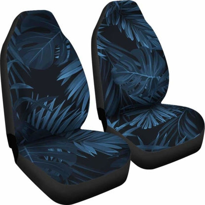 Dark Leaves Car Seat Covers 174914 - YourCarButBetter