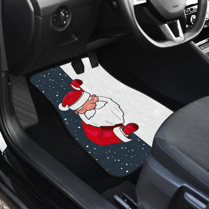 Decorative Car Floor Mats Santa Claus 211603 - YourCarButBetter