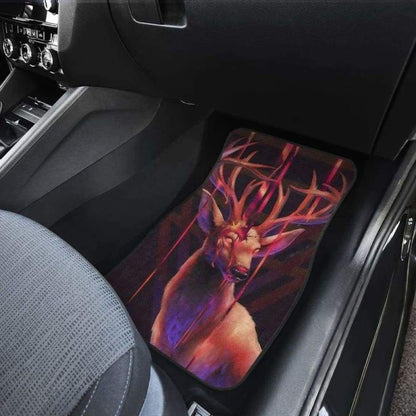 Deer Art Design Car Floor Mats Animals Fantasy 211902