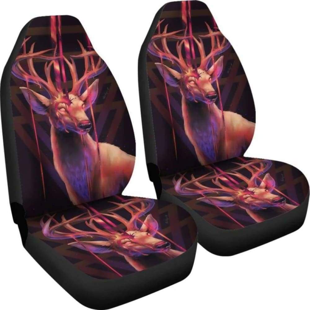 Deer Art Design Car Seat Covers Amazing Gift Ideas 211902