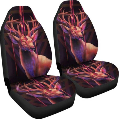 Deer Art Design Car Seat Covers Amazing Gift Ideas 211902