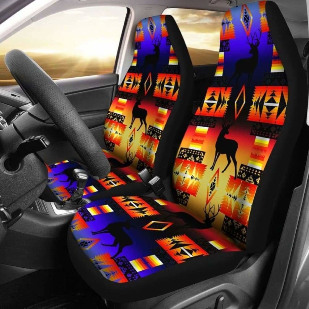 Deer Horizon Car Seat Covers 161012