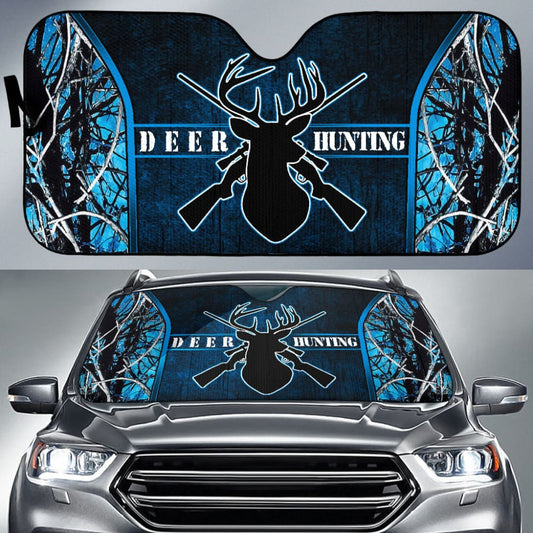 Deer Hunting Muddy Girl Undertow Car Auto Sun Shades Custom 2 210501 - YourCarButBetter