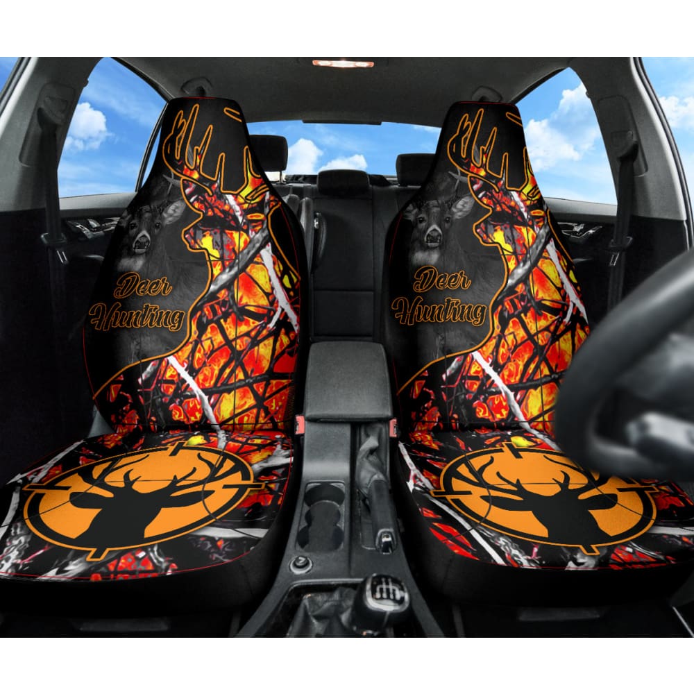 Deer Hunting Muddy Girl Wildfire Car Seat Covers Custom 1 210501 - YourCarButBetter
