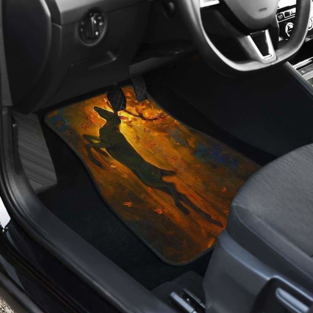 Deer In Amazon Forrest Car Floor Mats 161012