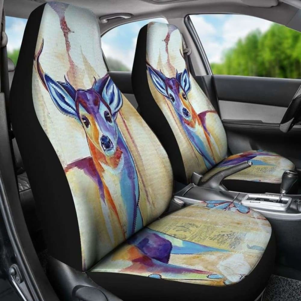 Deer Painting Car Seat Cover 161012