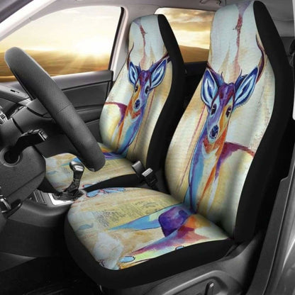 Deer Painting Car Seat Cover 161012