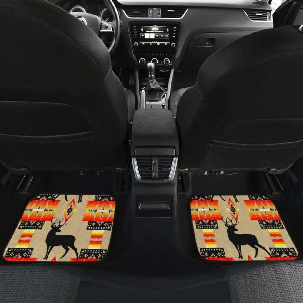 Deer Tan Car Floor Mats 161012