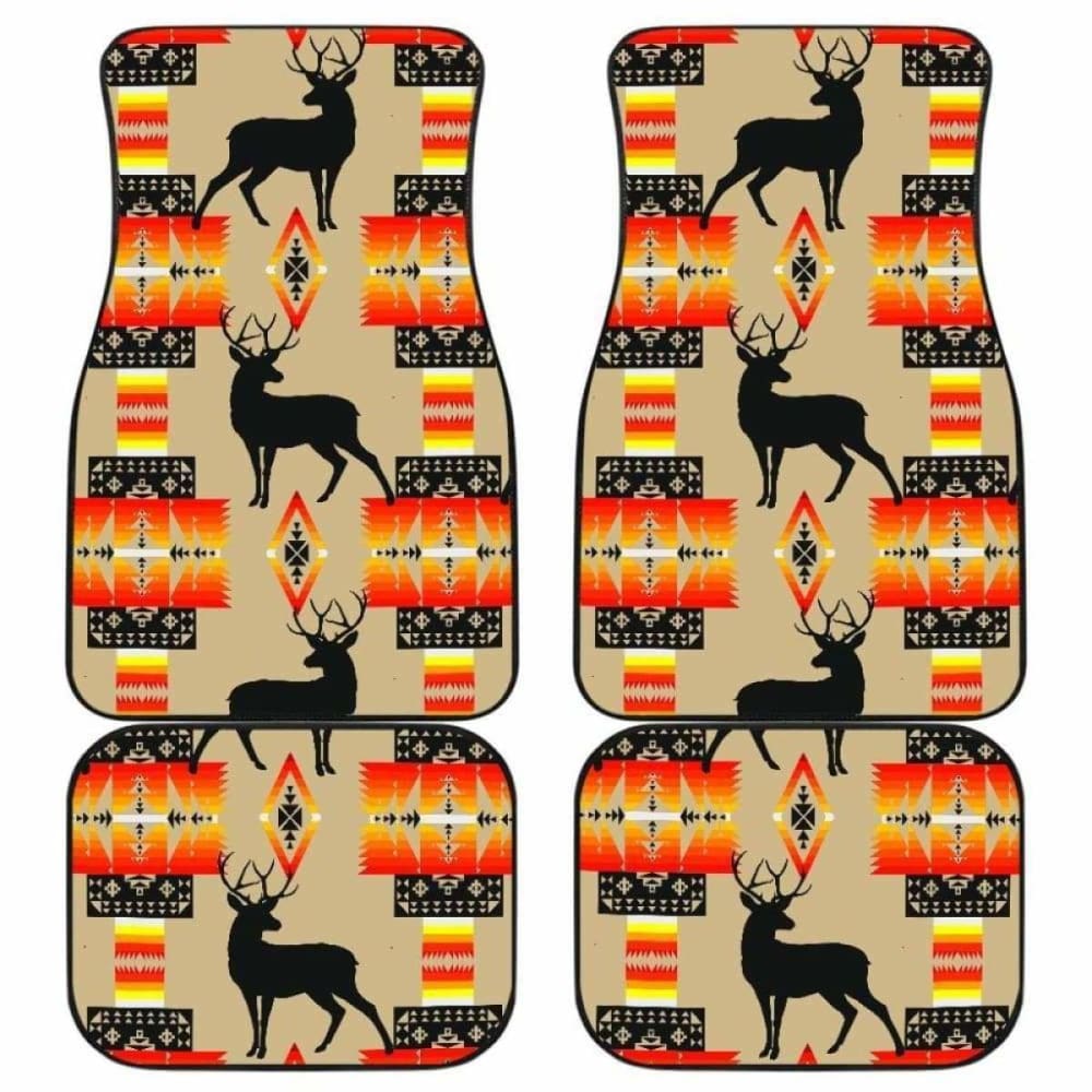 Deer Tan Car Floor Mats 161012