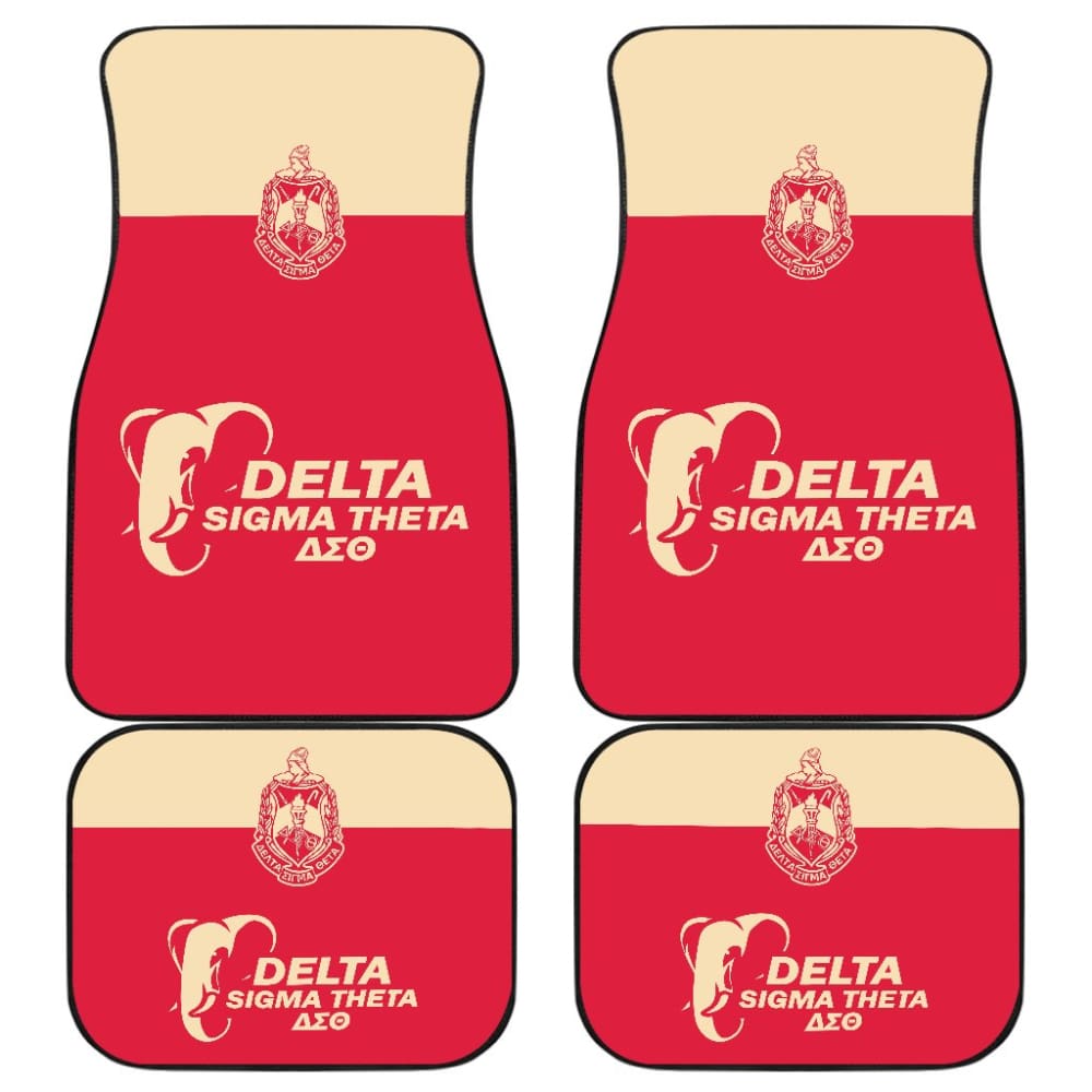 Delta Sigma Theta Amazing Gift Ideas Car Floor Mats 211504 - YourCarButBetter