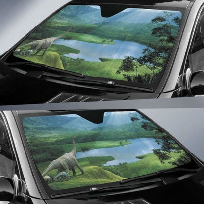 Dinosaurs Auto Sun Shades 182102 - YourCarButBetter