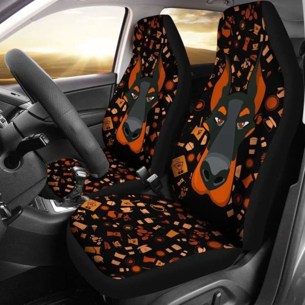 Doberman Car Seat Covers 02 174914 - YourCarButBetter