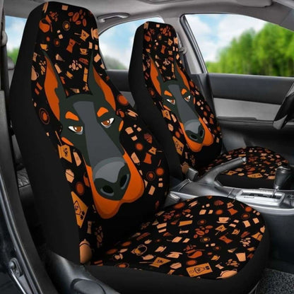 Doberman Car Seat Covers 02 174914 - YourCarButBetter