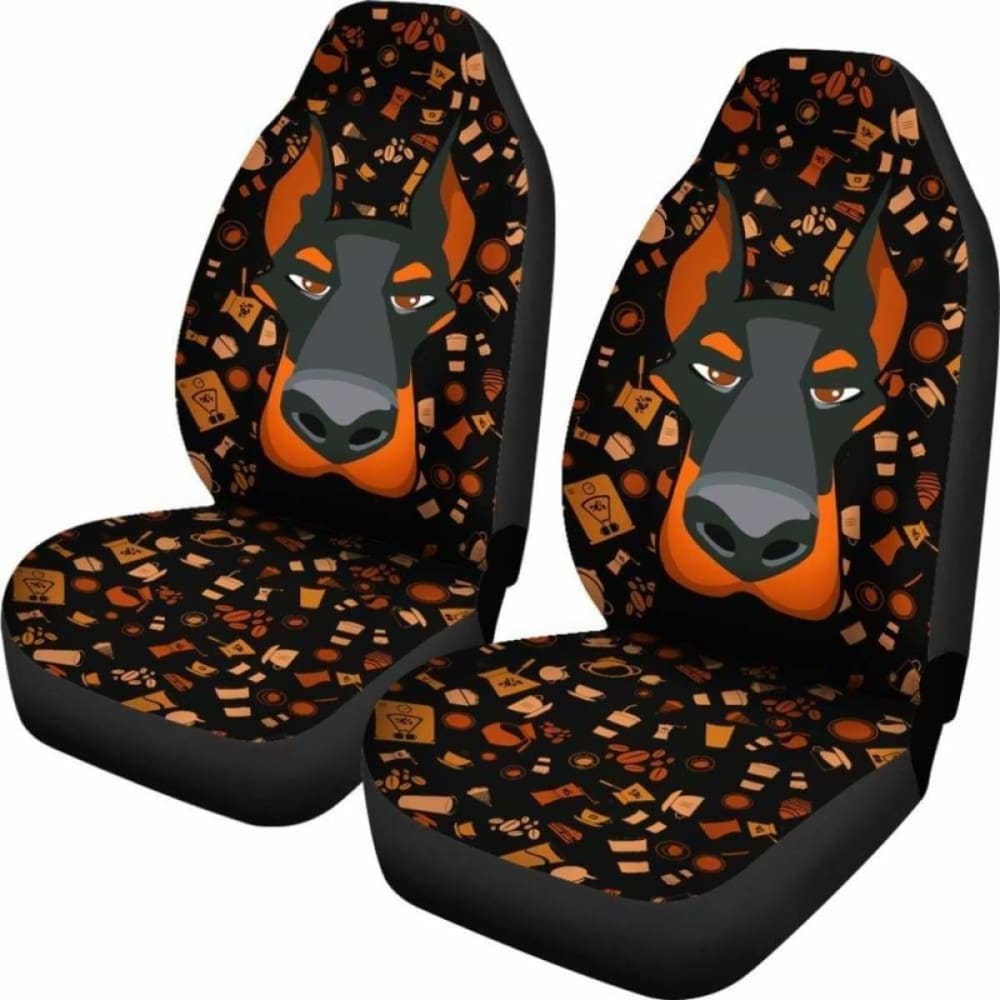 Doberman Car Seat Covers 02 174914 - YourCarButBetter