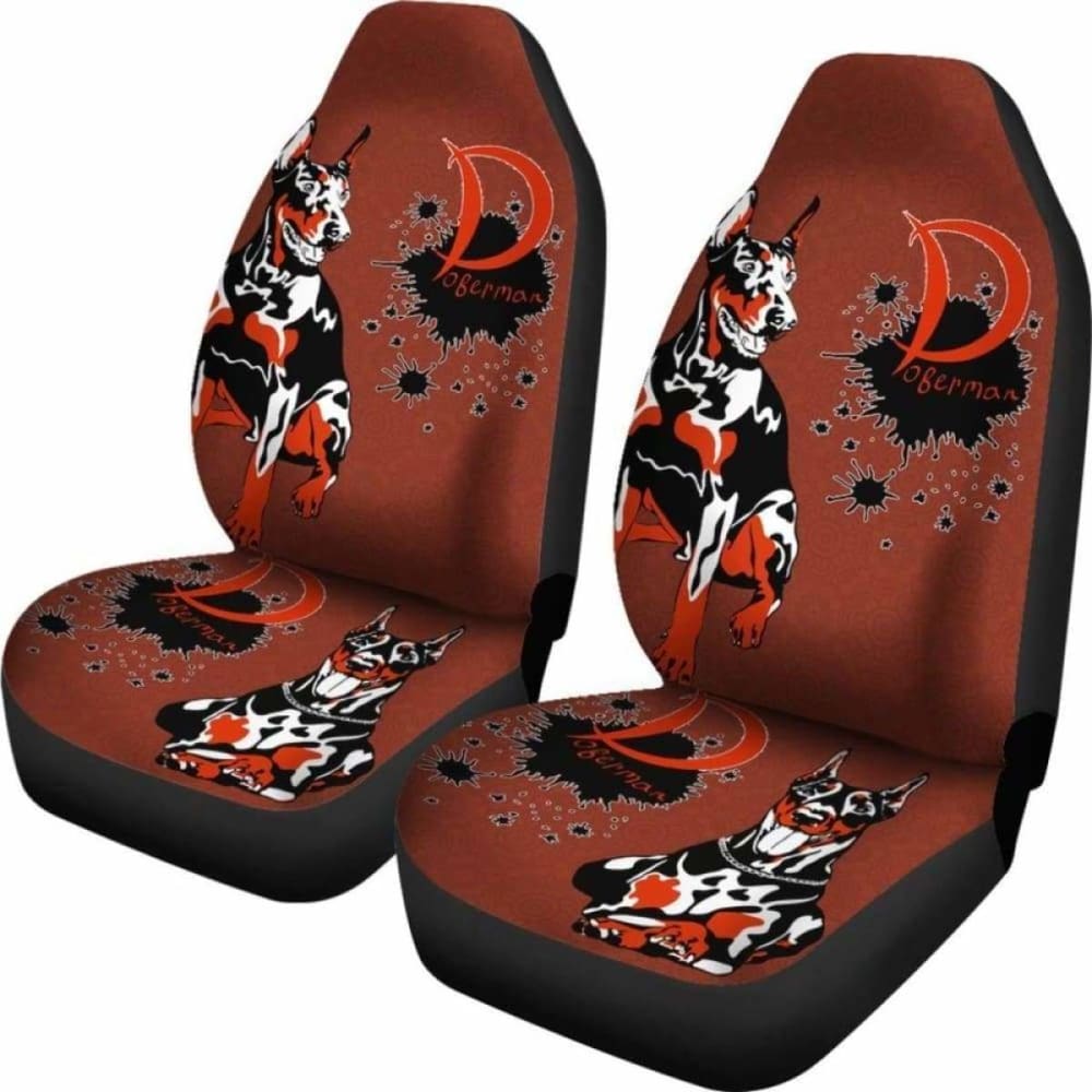 Doberman Car Seat Covers 12 174914 - YourCarButBetter