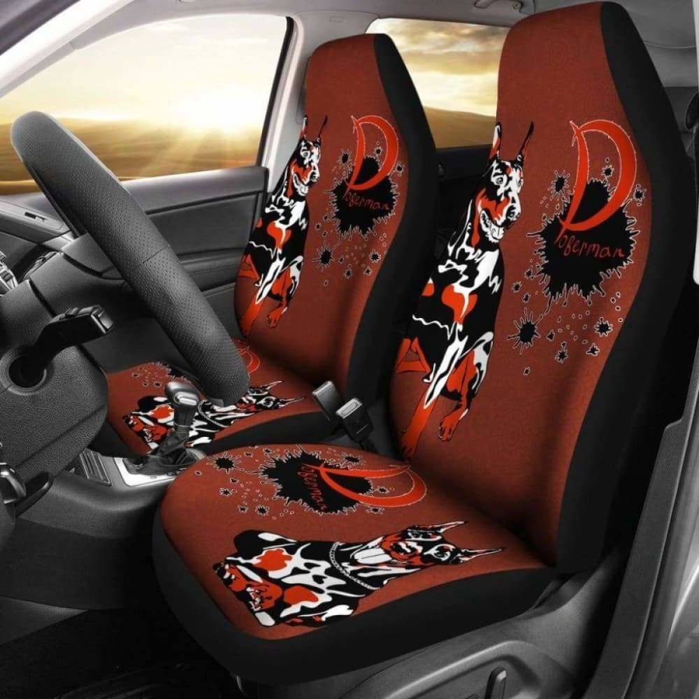 Doberman Car Seat Covers 12 174914 - YourCarButBetter