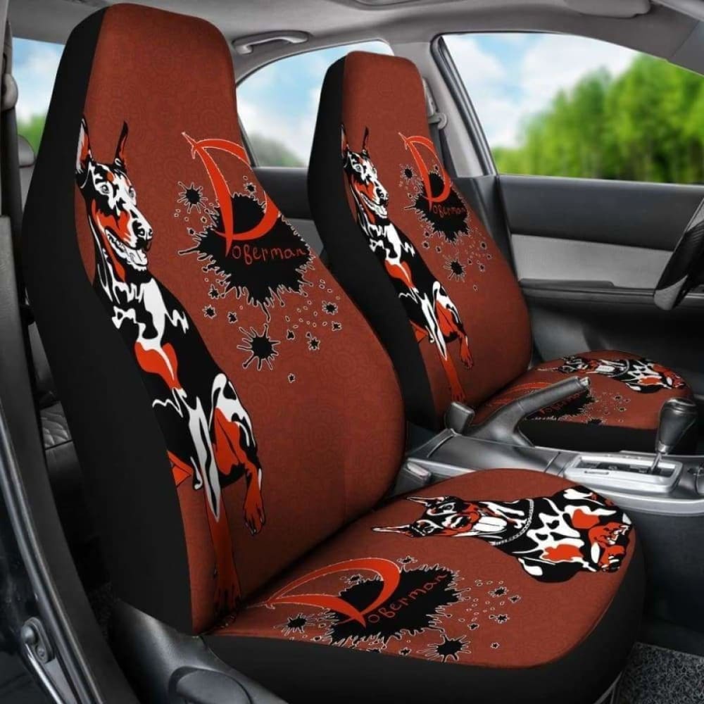 Doberman Car Seat Covers 12 174914 - YourCarButBetter