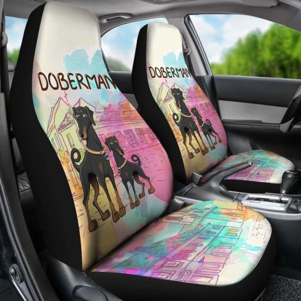 Doberman Car Seat Covers 15 174914 - YourCarButBetter