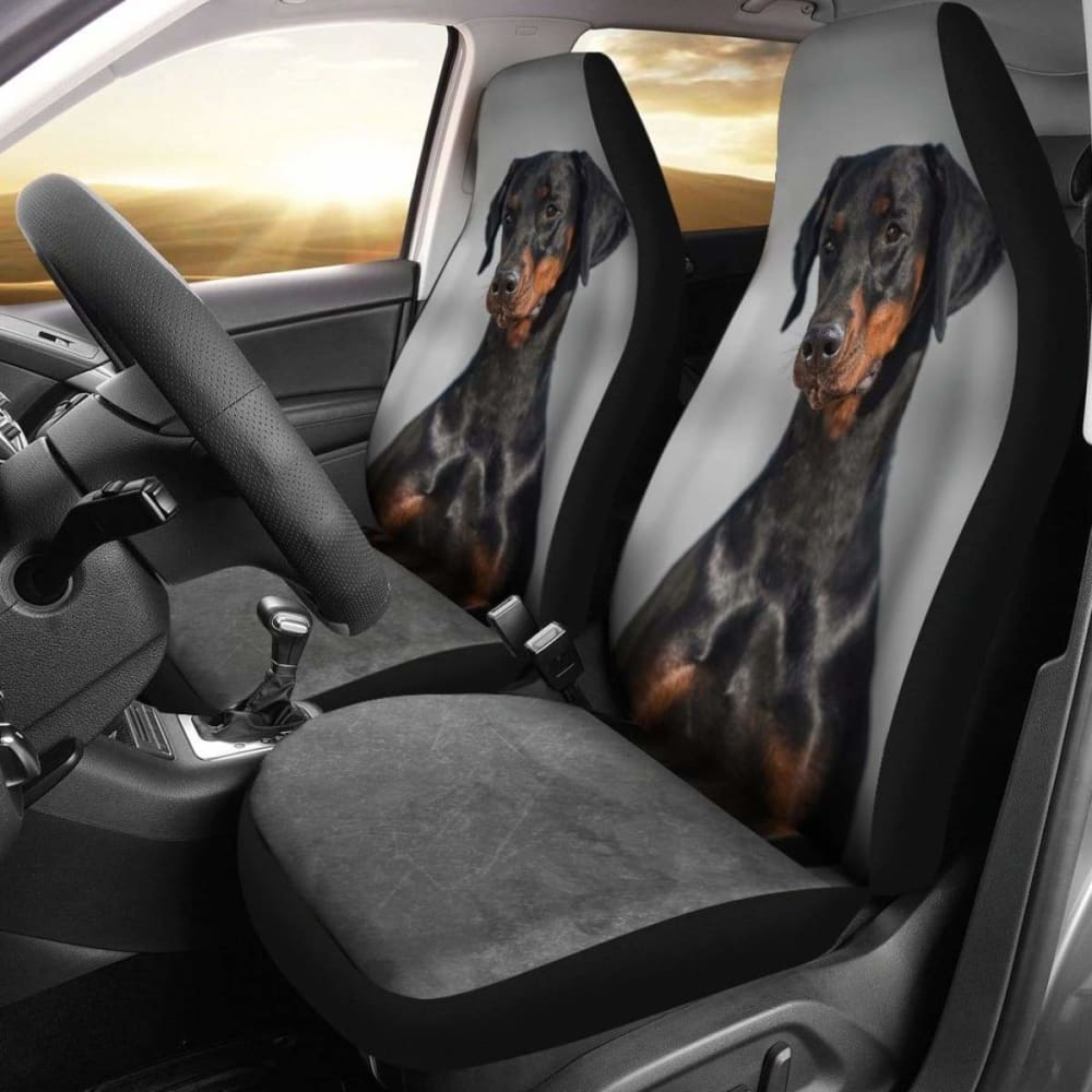Doberman Car Seat Covers 174914 - YourCarButBetter