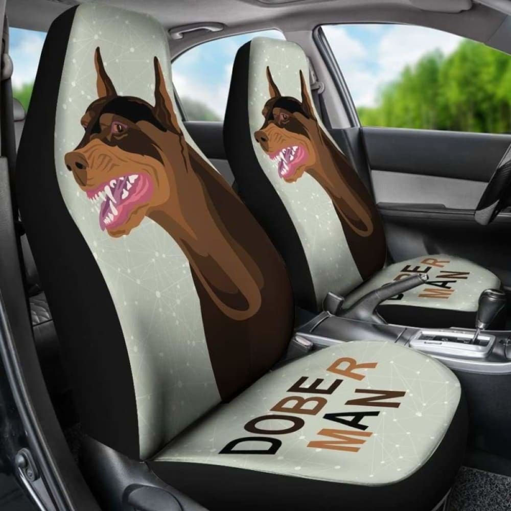 Doberman Car Seat Covers 2 174914 - YourCarButBetter