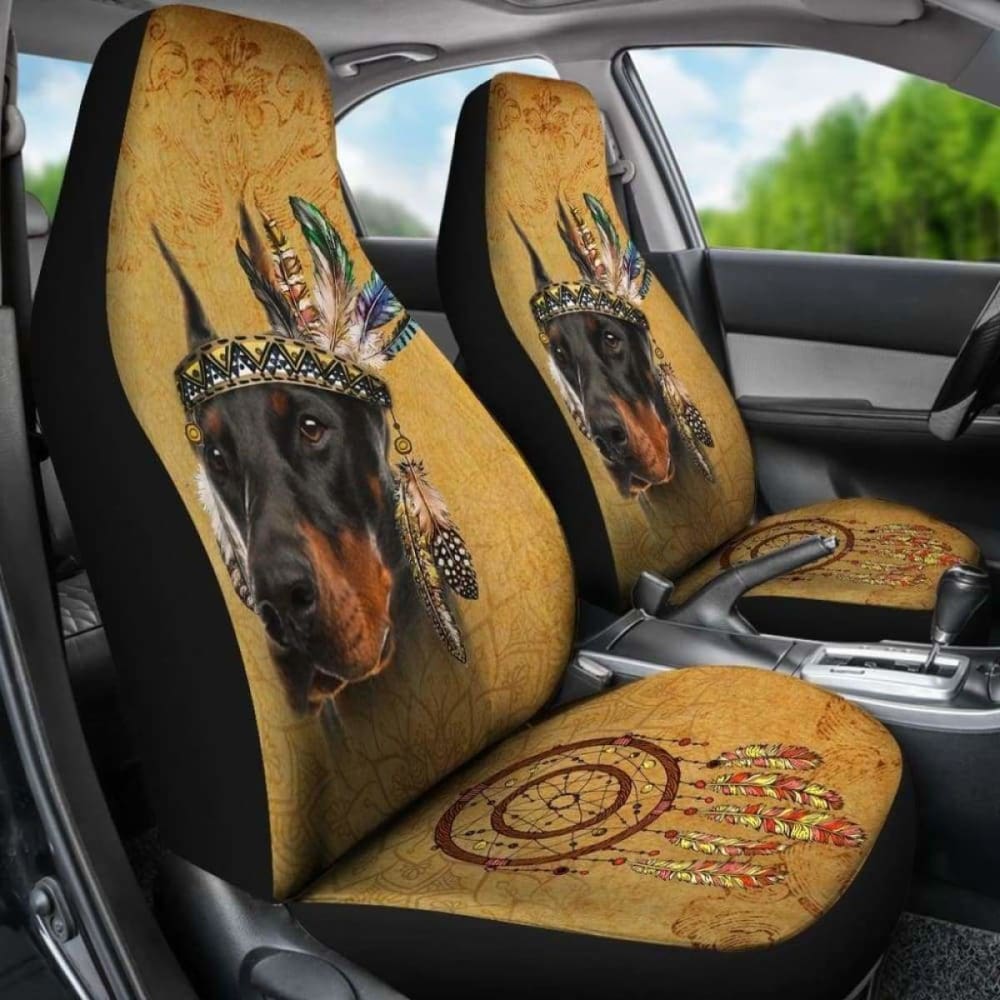Dobermann - Car Seat Covers 174914 - YourCarButBetter