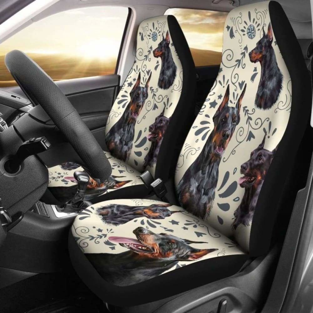 Dobermann - Car Seat Covers 174914 - YourCarButBetter