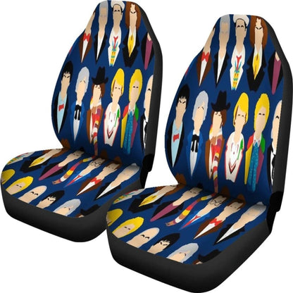 Doctor Who Characters Shades Car Seat Covers 094201 - YourCarButBetter
