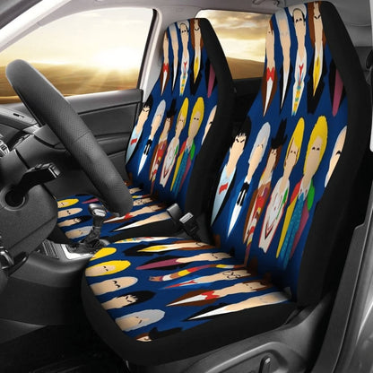 Doctor Who Characters Shades Car Seat Covers 094201 - YourCarButBetter