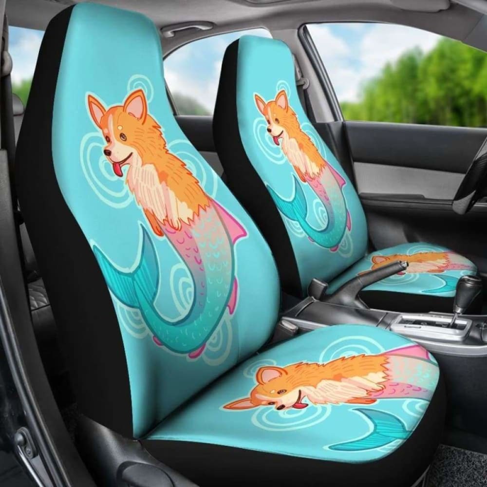 Dog Fish Car Seat Covers 112428 - YourCarButBetter