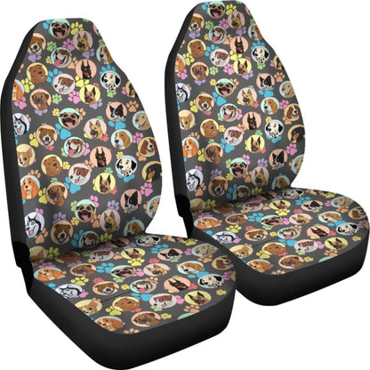 Dogs Galore Car Seat Covers (Paw Prints) - 094209 - YourCarButBetter
