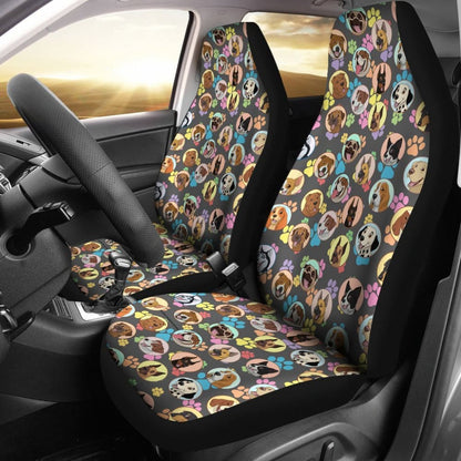 Dogs Galore Car Seat Covers (Paw Prints) - 094209 - YourCarButBetter